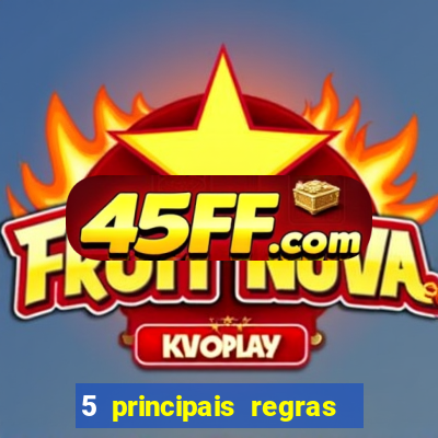 5 principais regras do badminton